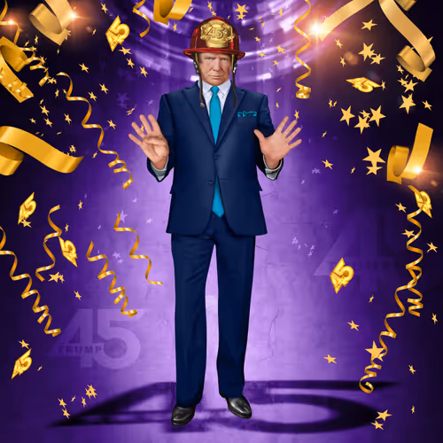 Trump Digital Trading Cards Series 2 logo