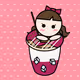 SOUPGIRLS　Berry & Strawberry Milk