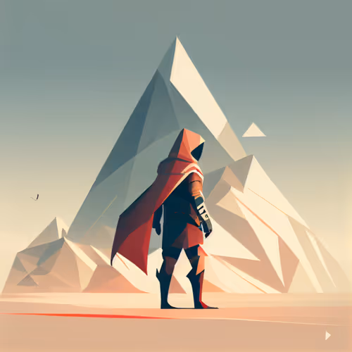 At the beginning of sunset