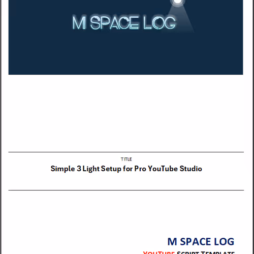 MSL YT Script Template