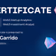 Web3 Startups Analytics Certificate