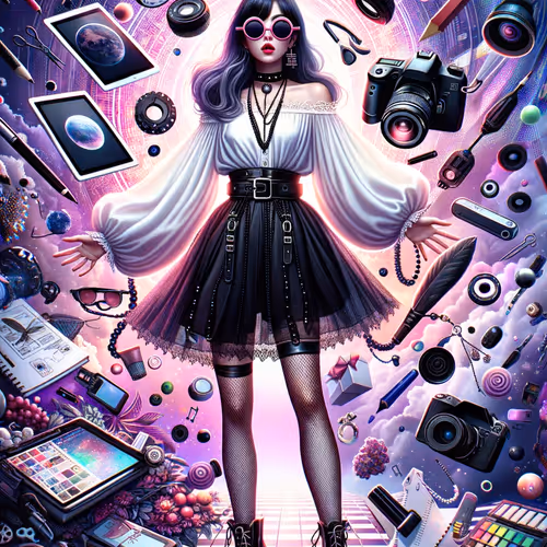 Cosmic Visionary Galaxy S Artist Muse
