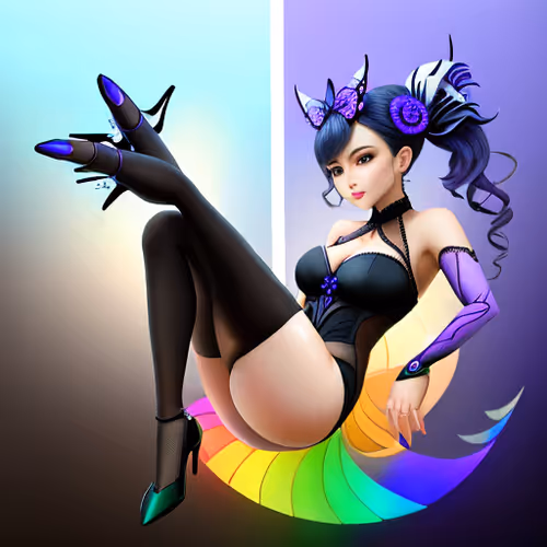 Fractal Aliens Heels