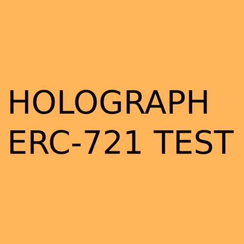 Holograph Test