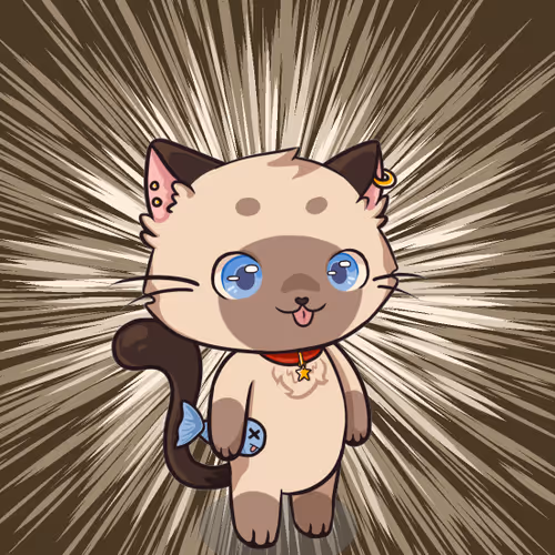 Siamese Cat By Ana Owu X Reddit Collectible Avatar