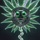 cannabis art MASCOT