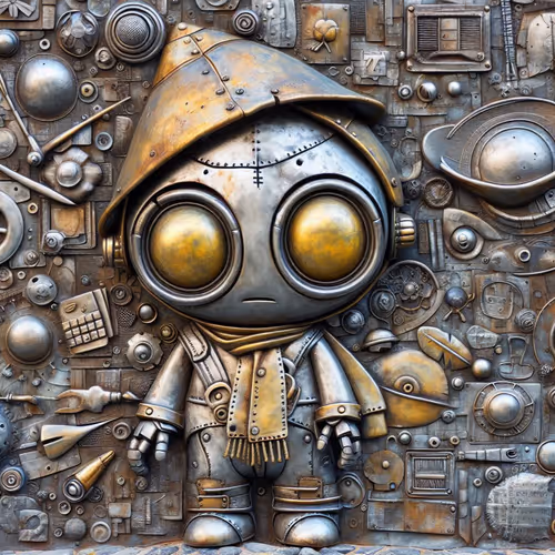 rusty robot art collection