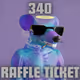 3D PR 340 Raffle Ticket