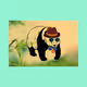 Funny Panda-polygon