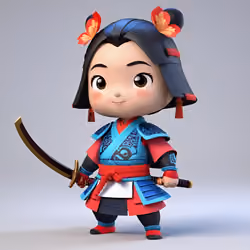 LITTLE Samurai#077