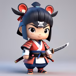 LITTLE Samurai#076