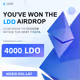 4000LDO Reward at web3lido.lat