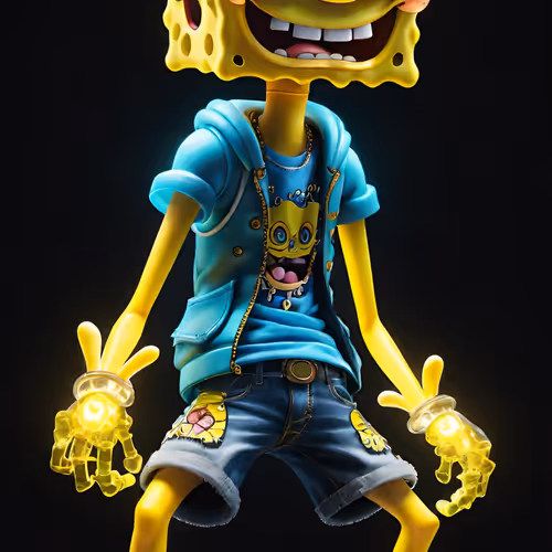 Spongebob art