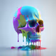 Melting skull