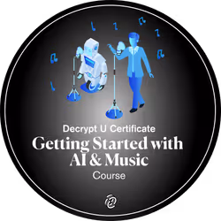 Getting Started with AI and Music Certificate