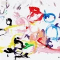 Paintings by 1-year-old Mia Mai