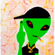 green alien gang