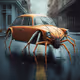 beetle car with paws