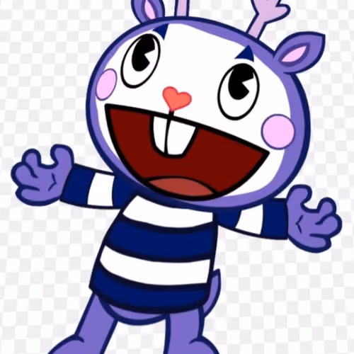 Happy blueboy