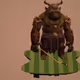green creature man