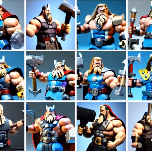 17 heroes character of thor
