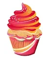Polygon Cupcakes