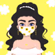 GIRL IN A MASK