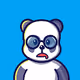 cute crypto panda
