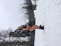 The girl and the mountains