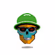 Gold Skulls