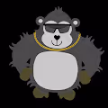 Bored Gorilla Apes