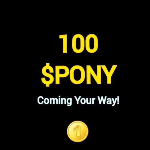 100 PONY Token Bundle