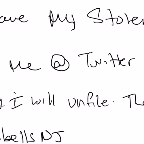 You have my stolen NFT