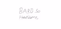 Bard so handsome