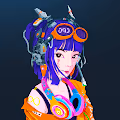 Neo Cyberpunk Girl