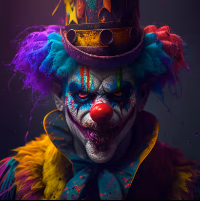 creepy killer clowns