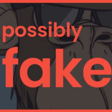 possibly fake apes