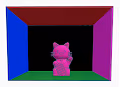 Meow Meow Fuzzy Face 3D