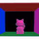 Meow Meow Fuzzy Face 3D
