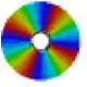 Retro Crypto Compact Disc