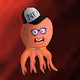 Cool Octopus Digital Painting
