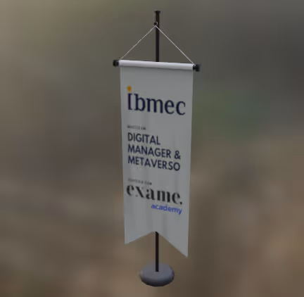 IBMEC and Exame Academy Flag