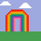 Rainbow Pixelations