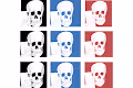 skull selfie