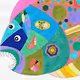 Bright fresh fish