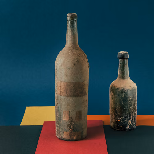 Bottles and dust