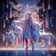 Cyder World Drifters -kimono-