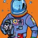 Cartoon Space Explorers