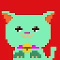 Pixel Purr Cat