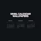 Minimalist Calendar